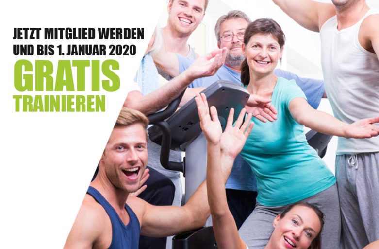 Jetzt starten und bis 1. Januar 2020 gratis trainieren!